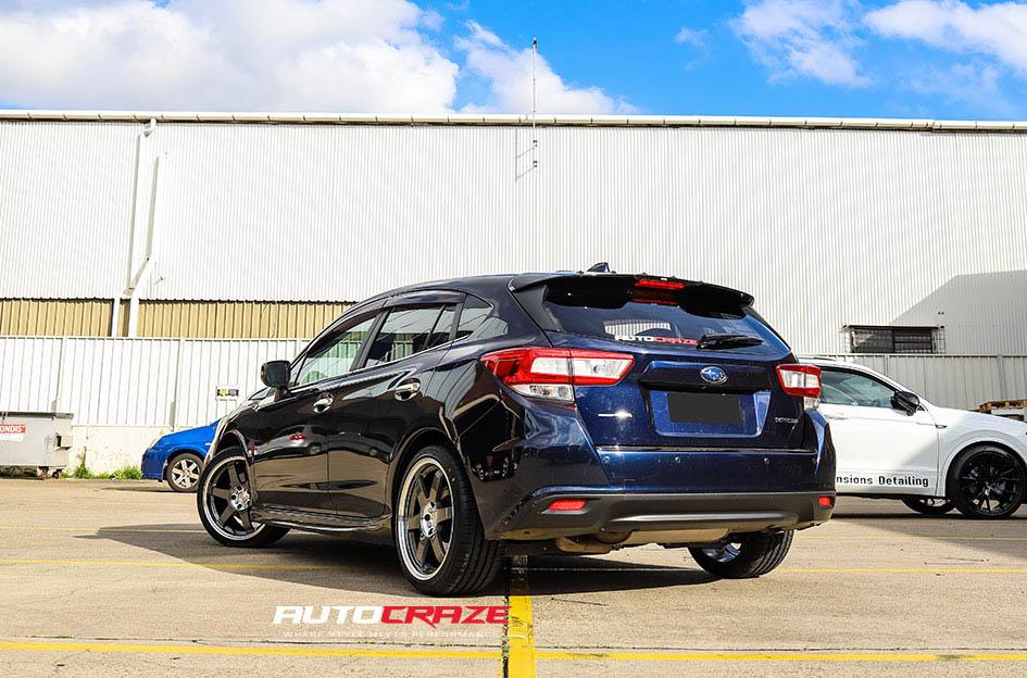 SUBARU IMPREZA DRIFTER GUN METAL POLISH CENTRE 